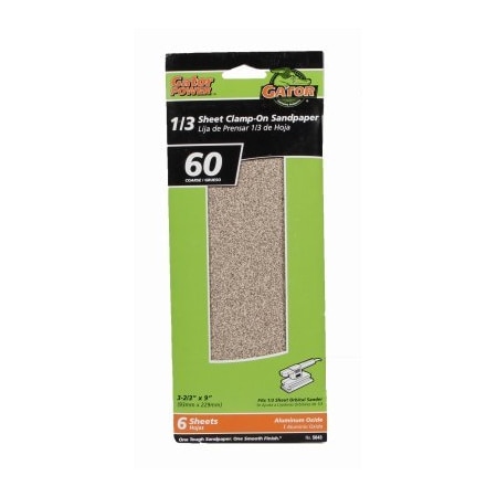 Gator Finishing 6PK 323x9 60G Sheet 5043